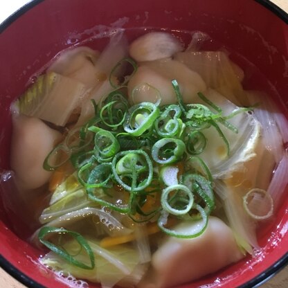 夜食に作りました！めちゃくちゃ美味しい〜！これはハマりそうです(⁎˃ᴗ˂⁎)